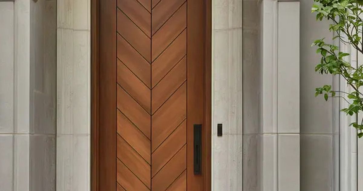 Model Pintu Rumah Minimalis 1 Pintu Terbaru dan Elegan 2025