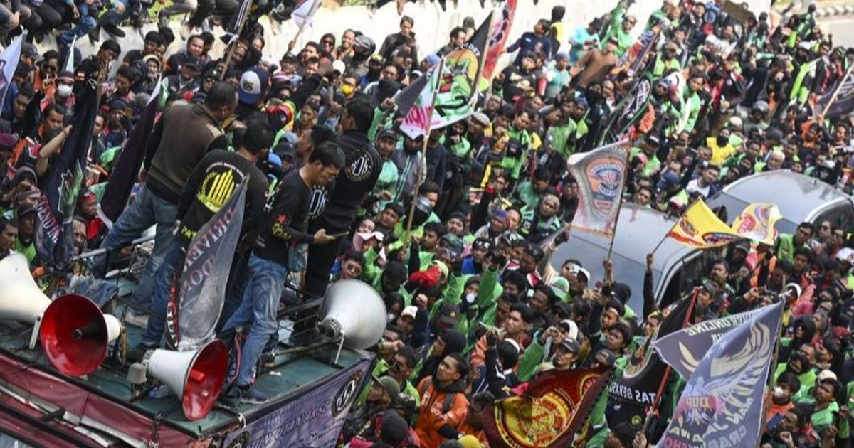 Demo Ojol, Begini Kalkulator Hitungan Tarif Ojek Online