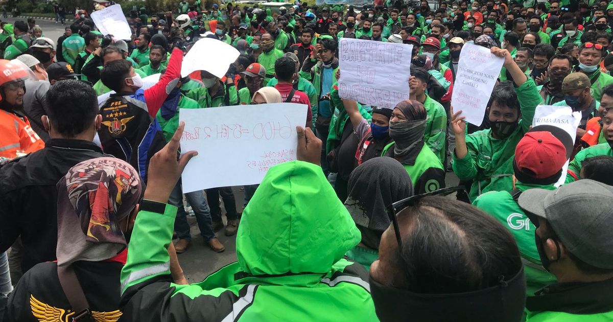 Demo Ojol di Monas-DPR, Ribuan Polisi yang Berjaga Diperintahkan Humanis dan Dilarang Bawa Senjata Api