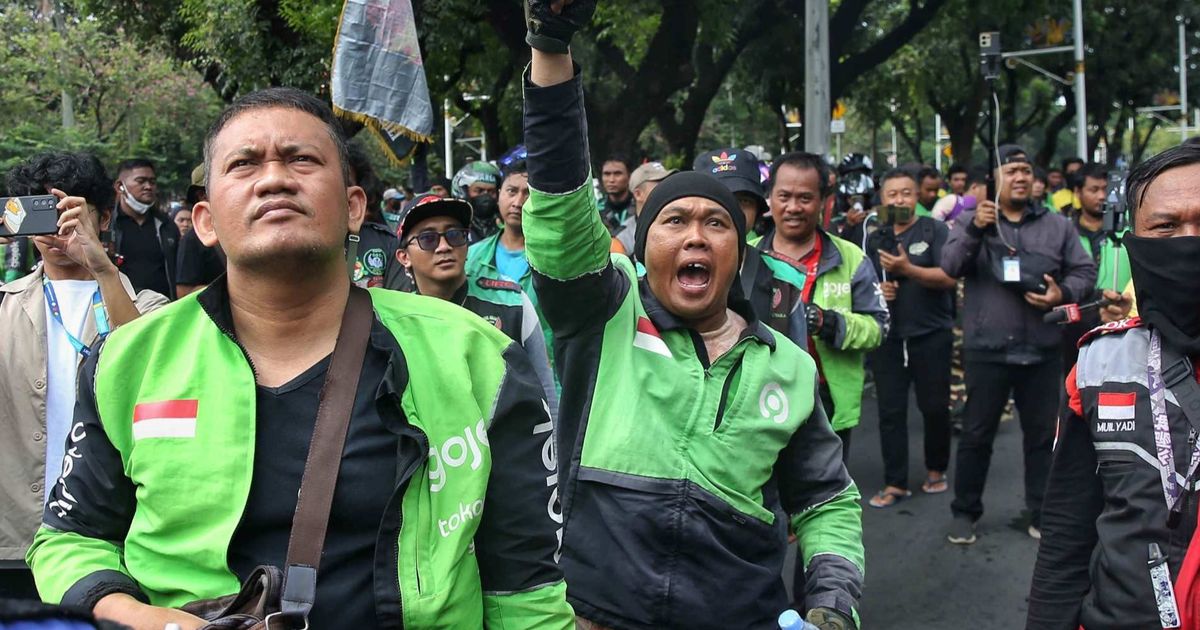 Kemenhub Jawab Tuntutan Massa Demo Ojol Potongan Aplikasi Diturunkan Jadi 10 Persen