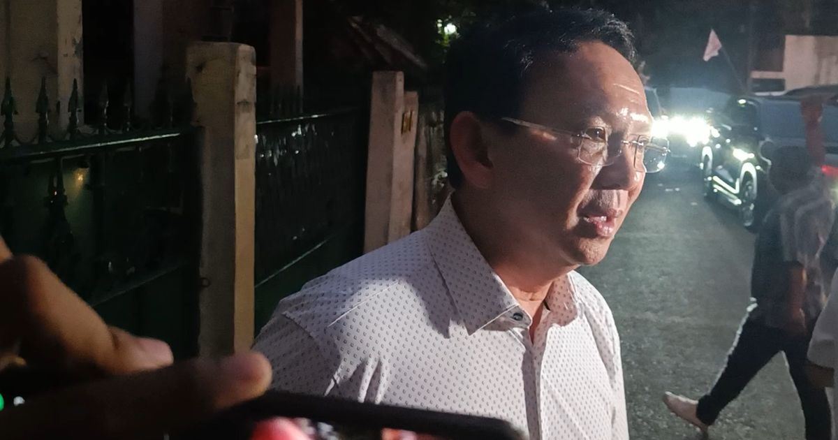 Potret Anies Baswedan dan Ahok Melayat ke Rumah Najwa Shihab