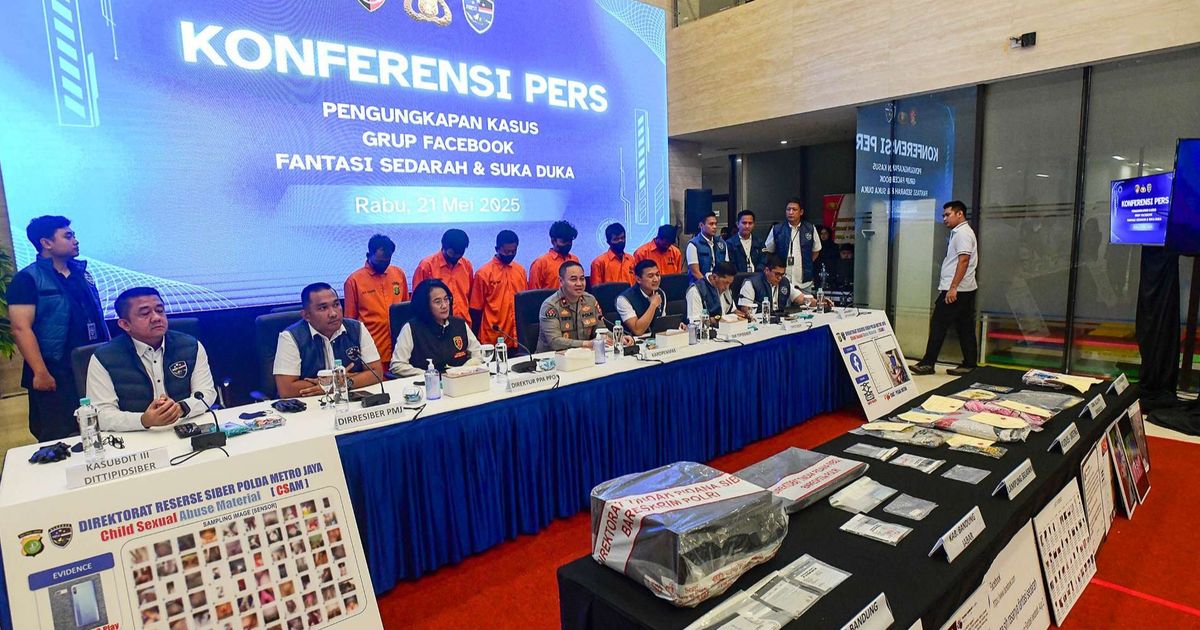 VIDEO: Tampang Admin Grup FB 'Fantasi Sedarah' Usai Ditangkap, Jenderal Polisi Blak-blakan Motif