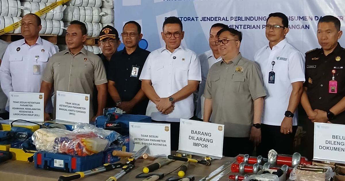 Mendag Razia Baut, Mur, Bor dan Elektronik Murah dari China, Importirnya Disikat