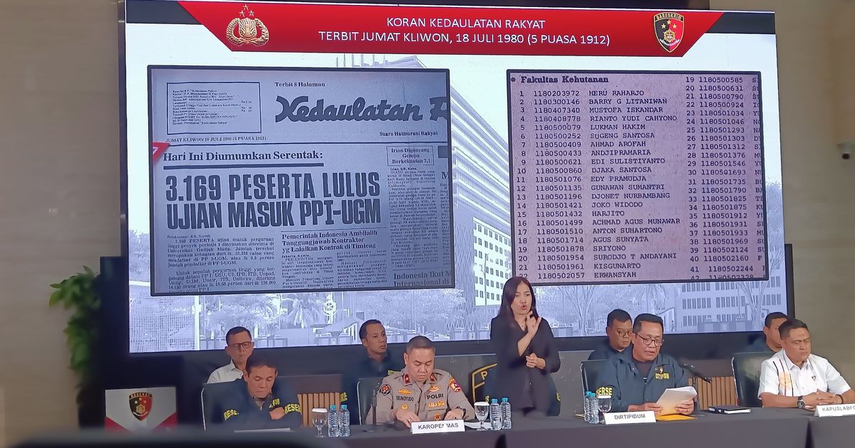 Diungkap ke Publik, Ini Nilai Jokowi saat Kuliah di UGM