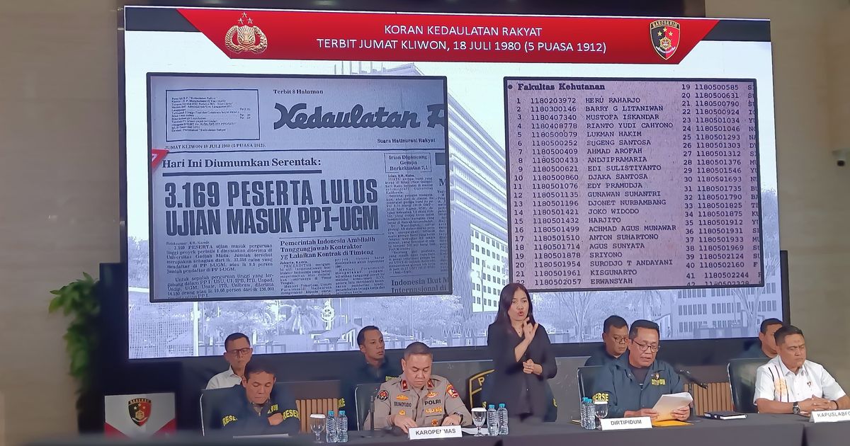 Fakta-Fakta Jokowi Kuliah di UGM, Ikut Ujian Skripsi hingga Dinyatakan Penuhi Syarat Lulus Sarjana