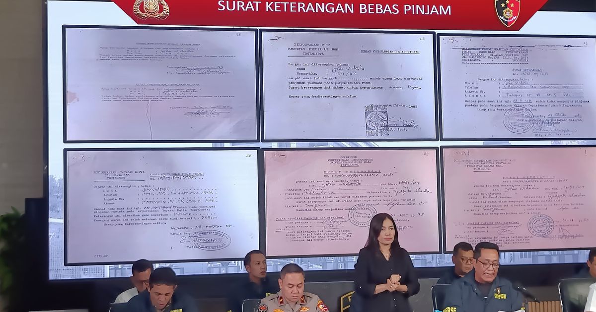 Kenapa Skripsi Jokowi Tahun 1995 Baru Diunggah UGM Secara Digital Tahun 2019? Ini Kata Polisi