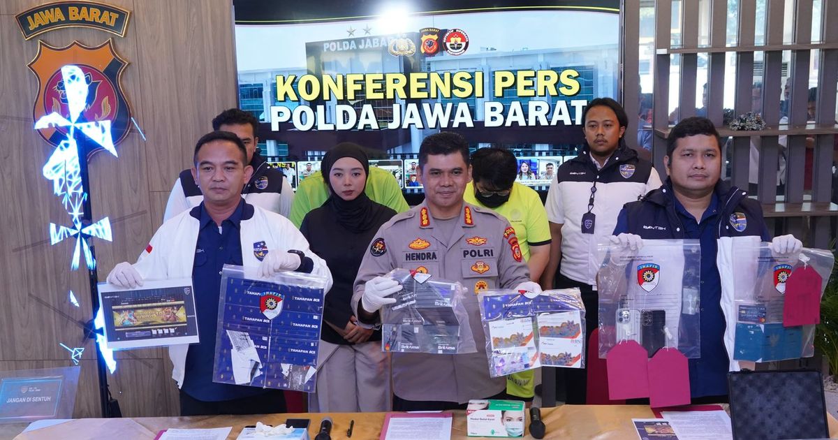 Polda Jabar Amankan Dua Pelaku Judi Online di Tangerang