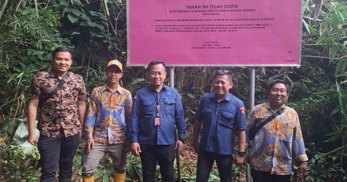 Kasus Kredit Fiktif Bank Jatim, Kejati Jakarta Sita Tanah Senilai Rp50 Miliar