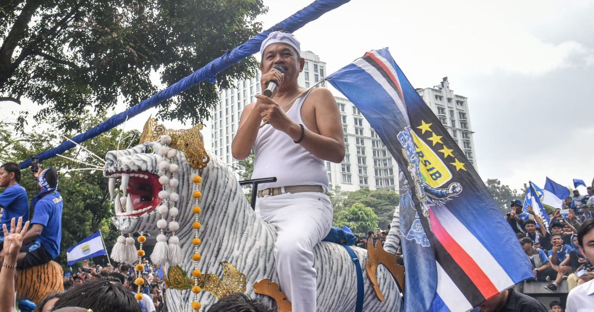 Persib Juara Liga 1 2025, Gubernur Jabar Pastikan Bonus untuk Para Pemain