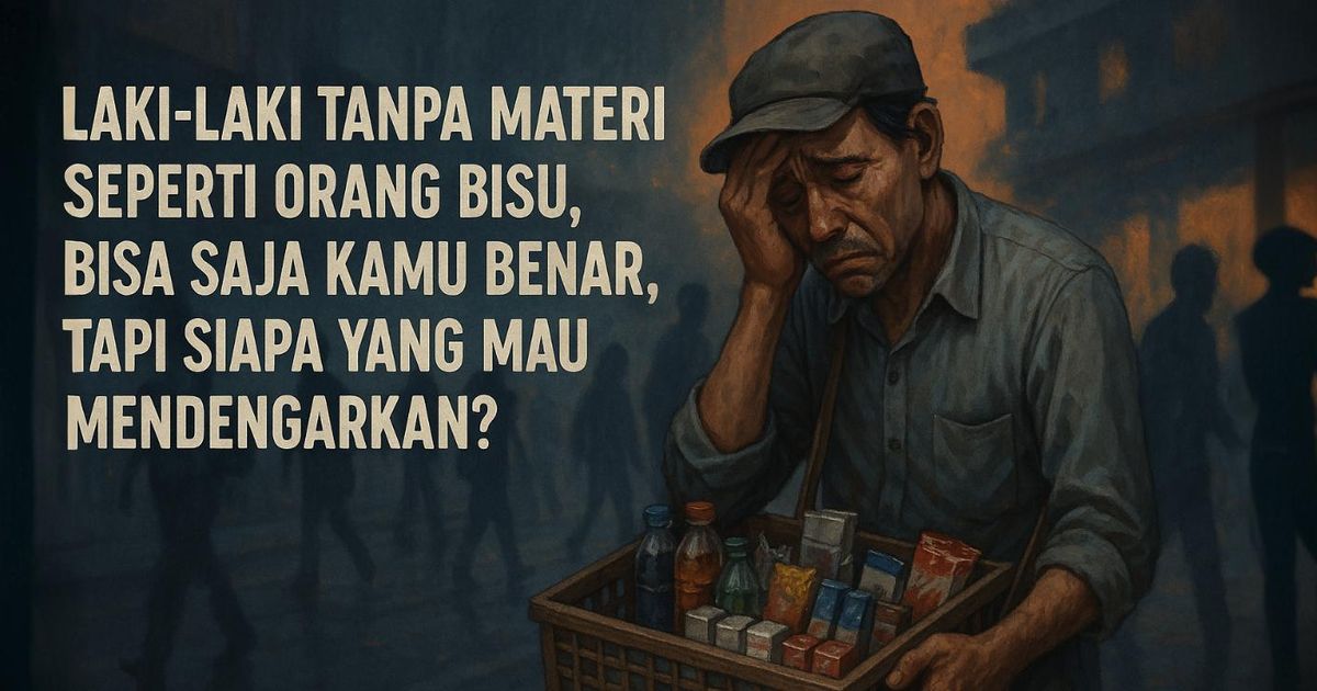 Pria Tak Bakal Banyak Digubris Opininya Kalau Tak Punya Materi dan Jabatan Tinggi, Benarkah?