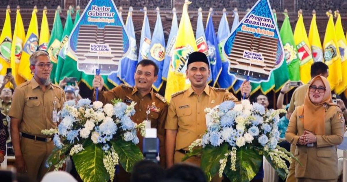 VIDEO: Pidato Galak Gubernur Pensiunan Jenderal Bikin Syok ASN di Jawa Tengah