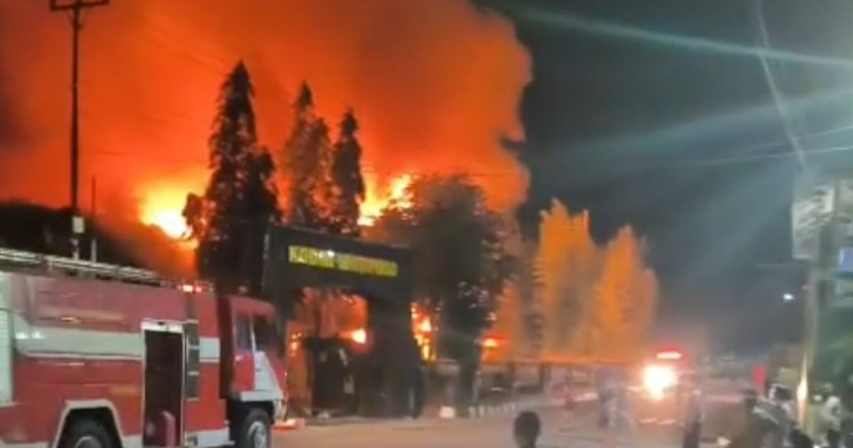 Markas Kodim 1307/Poso Terbakar, Apa Penyebabnya?