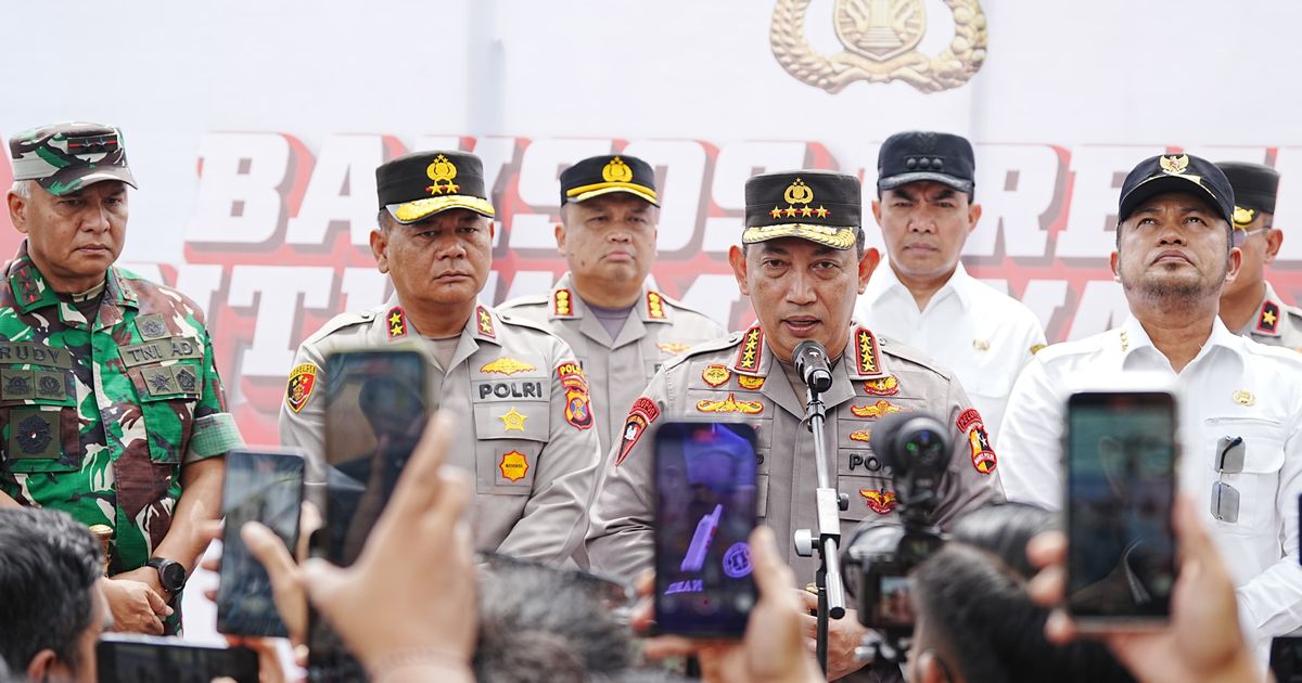 Tegas, Kapolri Jenderal Sigit Perintahkan Anak Buah Sikat Preman: Polri Harus Turun Tegakkan Aturan!