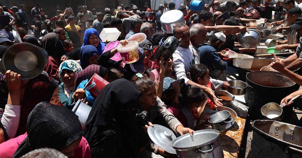 FOTO: Kelaparan Kian Meluas dan Menimbulkan Puluhan Korban Jiwa di Gaza