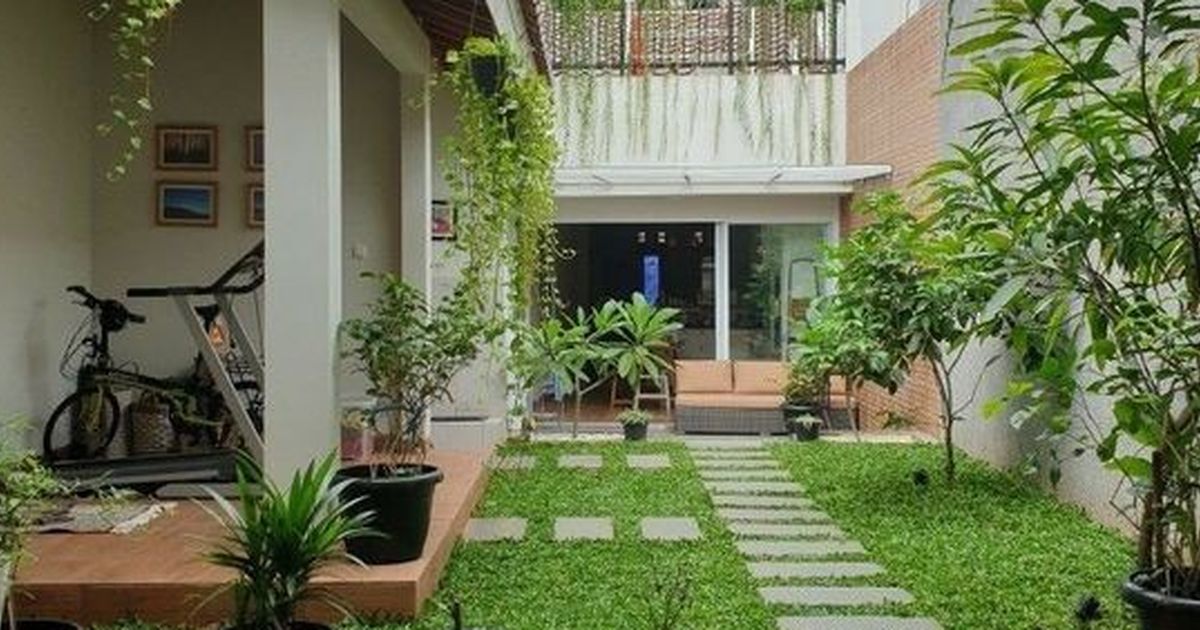 Inspirasi Taman Minimalis Belakang Rumah yang Asri dan Fungsional