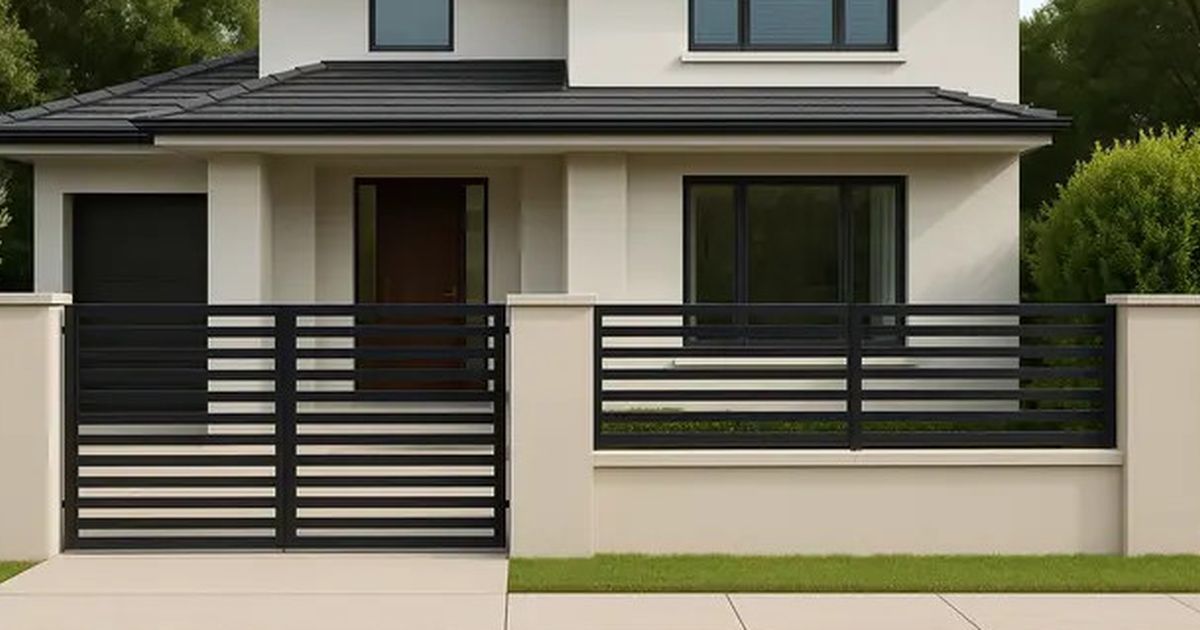 Pintu Pagar Besi Minimalis Terbaru, Inspirasi Desain Modern untuk Rumah Anda