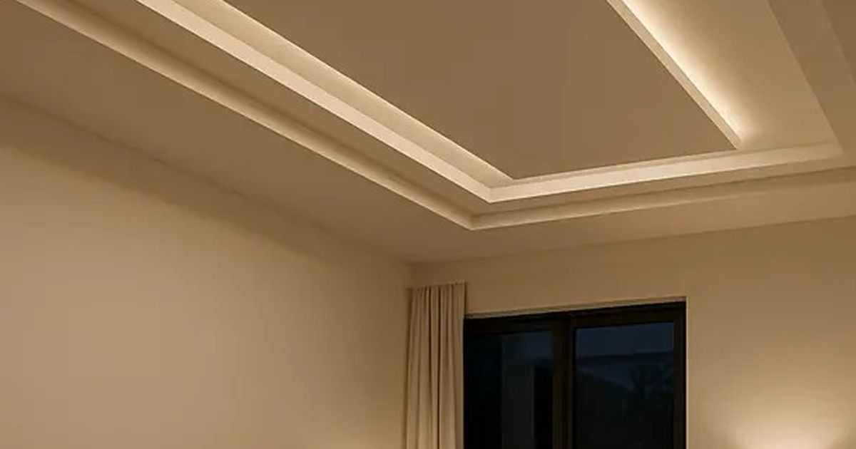 Model Plafon Gypsum Minimalis Terbaru untuk Ruang Tamu Modern