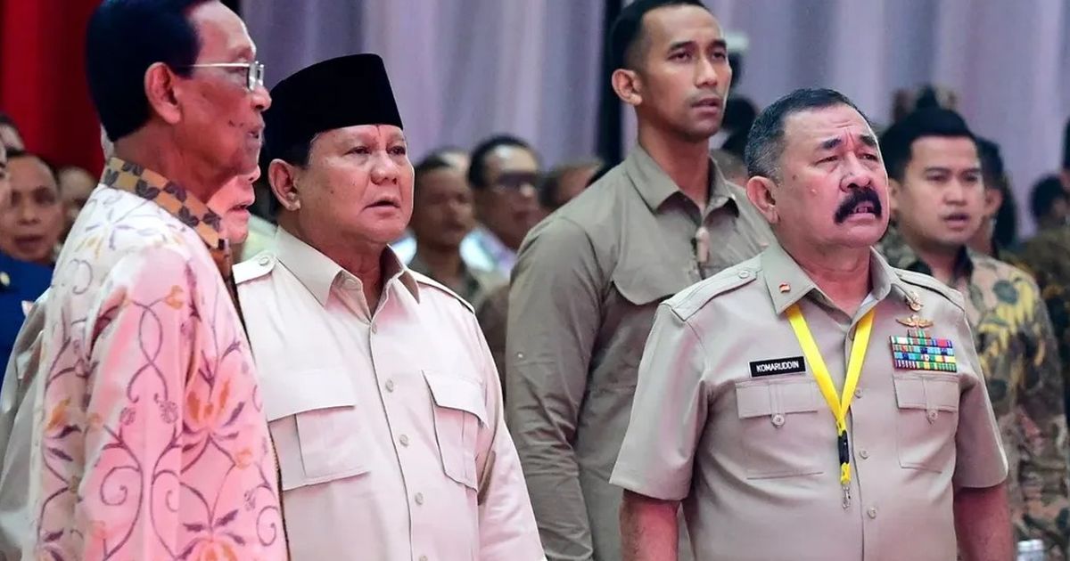 VIDEO: Bertabur Jenderal TNI-Polri, Prabowo Sapa Mantan Panglima Andika Perkasa