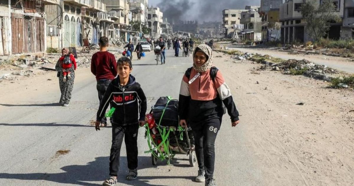 Israel Ubah 70 Persen Wilayah Gaza Jadi Zona Terlarang Dalam Peta