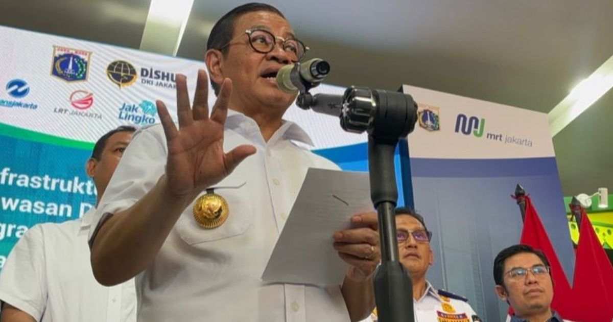 Respons Keras Pramono Pegawai DKI Belum Naik Transportasi Umum: Sisanya Dibina atau Dibina Dibinasakan!