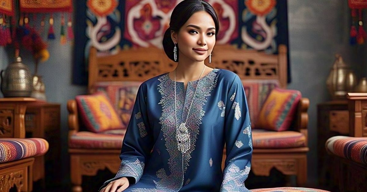 5 Pilihan Gamis Melayu Modern 2025, Rekomendasi Tampilan Anggun Menawan