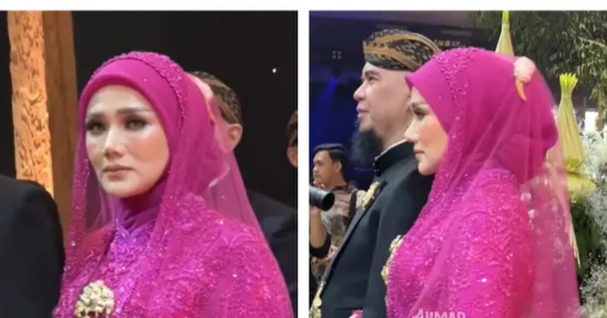6 Potret Penampilan Mulan Jameela di Acara Ngunduh Mantu Al Ghazali, Detail dari Hijab hingga Sepatu