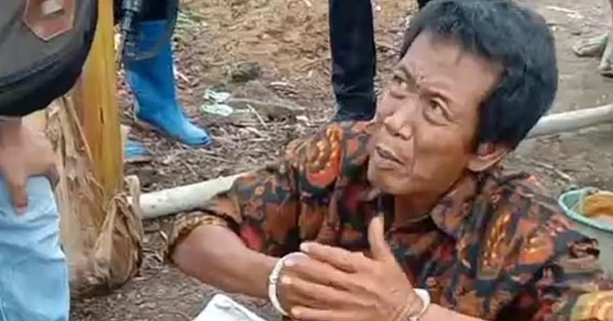 Polisi Bekuk Imam Usai Bacok Wajah Kakek Salim Secara Brutal