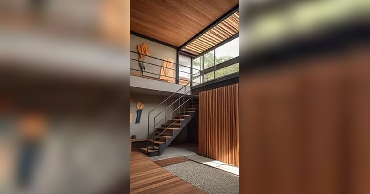7 Desain Rumah Mungil 4×6 Aesthetic dengan Mezzanine, Hunian Modern Nyaman meski Hemat Lahan