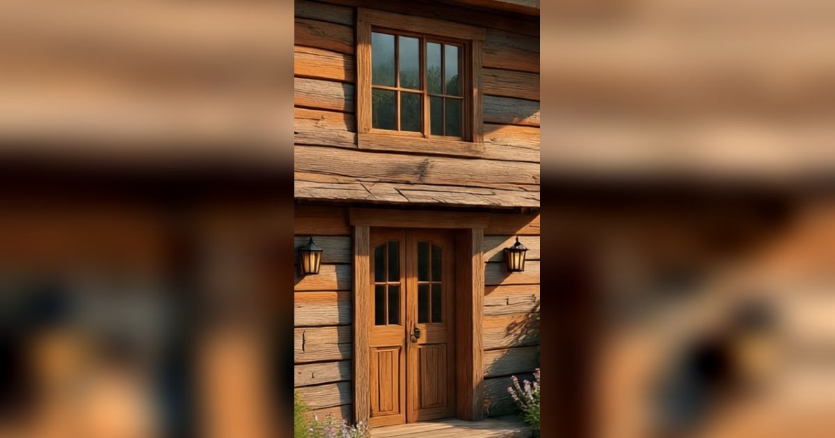 7 Desain Rumah Kayu 4x6 Ala Pedesaan yang Cantik dan Adem Dihuni, Biaya Relatif Terjangkau