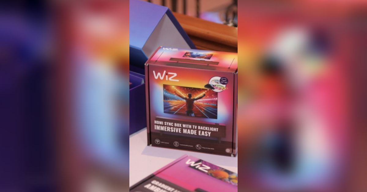 Tren Smart Home di Indonesia Melonjak, Signify Perkenalkan WiZ TV Sync Lights