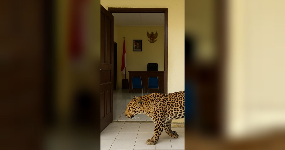 Macan Tutul di Lembang Park & Zoo Kabur dengan Cara Tak Terduga