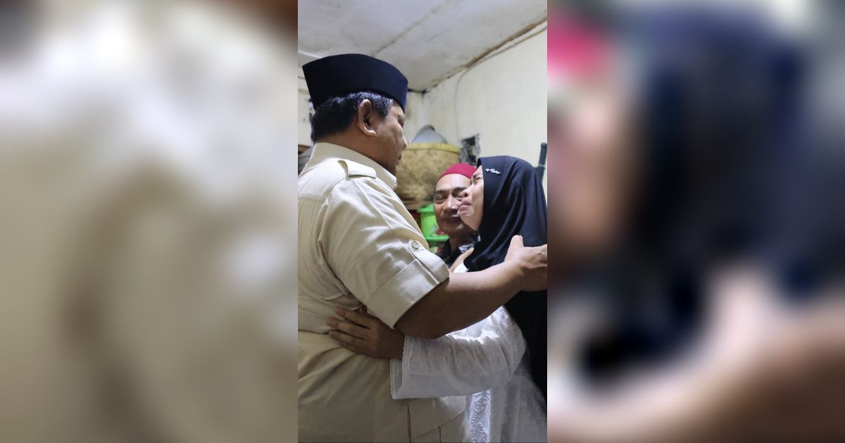 Tangis Ibu Affan Kurniawan Pecah Saat Bertemu Prabowo: Anak Saya Udah Enggak Ada