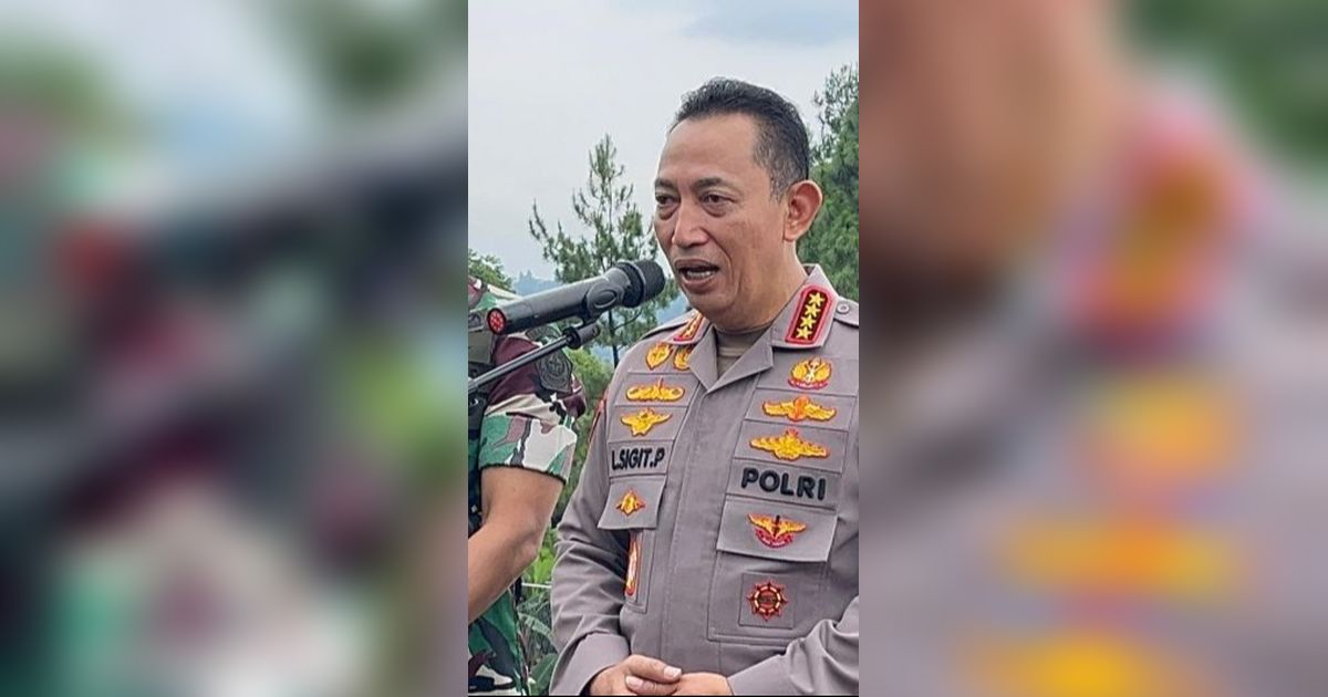 Kapolri: Unjuk Rasa Beberapa Hari Terakhir Cenderung Anarkis dan Melanggar Hukum