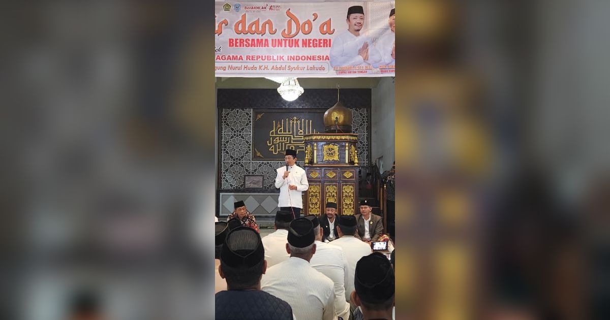 Menteri Agama Nasaruddin Umar Minta Masyarakat Tak Anarkis, Serukan Hal Penting ke Tokoh Agama
