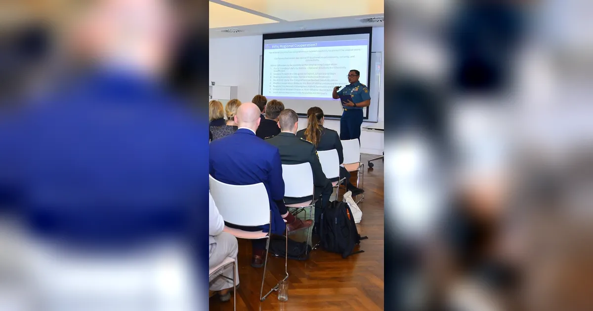 FOTO: TNI AL Bahas Keamanan Infrastruktur Bawah Laut Bersama Belanda