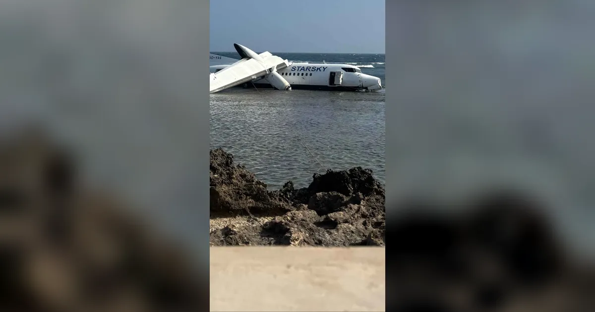 FOTO: Kepiawaian Pilot Selamatkan 55 Penumpang dalam Insiden Pendaratan Darurat di Somalia