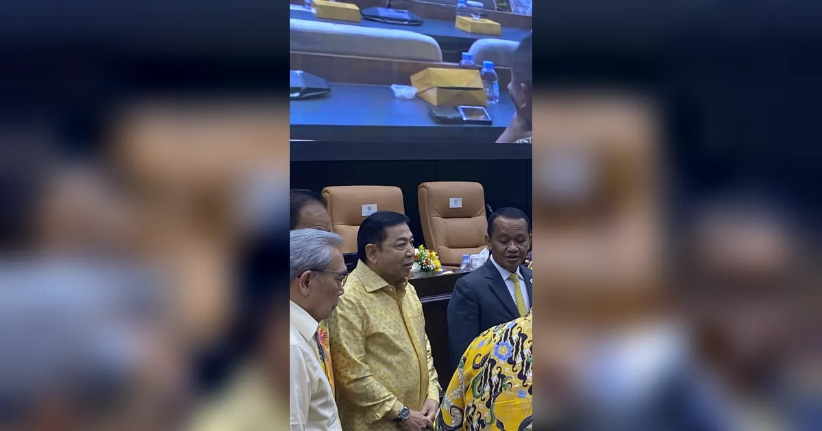 Setya Novanto Kembali Muncul di DPR, Hadiri HUT Ke-58 Fraksi Golkar