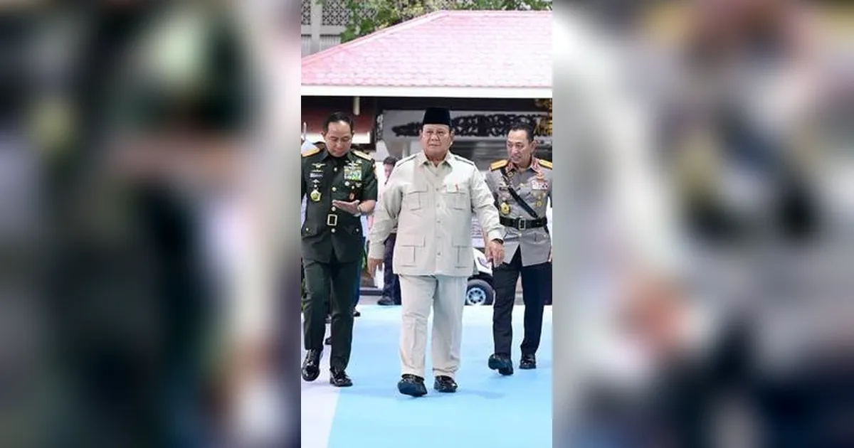 Prabowo Perintahkan Pimpinan TNI-Polri Tak Ragu Beri Penghargaan ke Anggota
