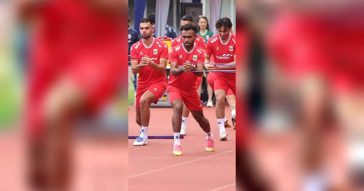 FOTO: Latihan Timnas Indonesia Jelang Final FIFA Series 2026
