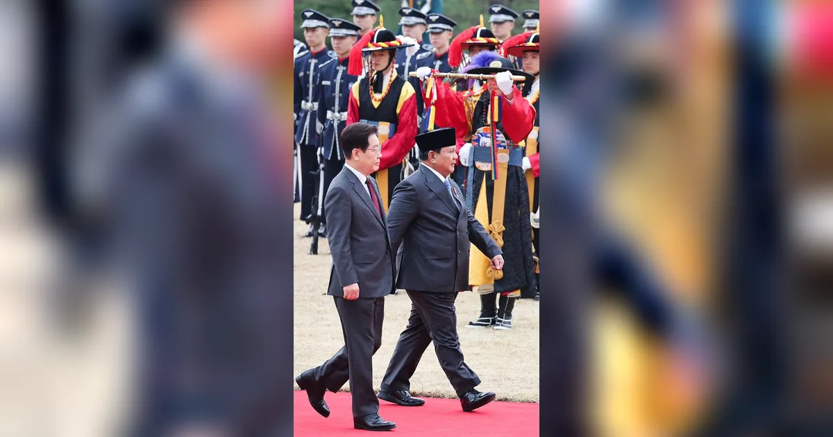 FOTO: Presiden Prabowo Gelar Pertemuan Tingkat Tinggi dengan Presiden Korea Selatan