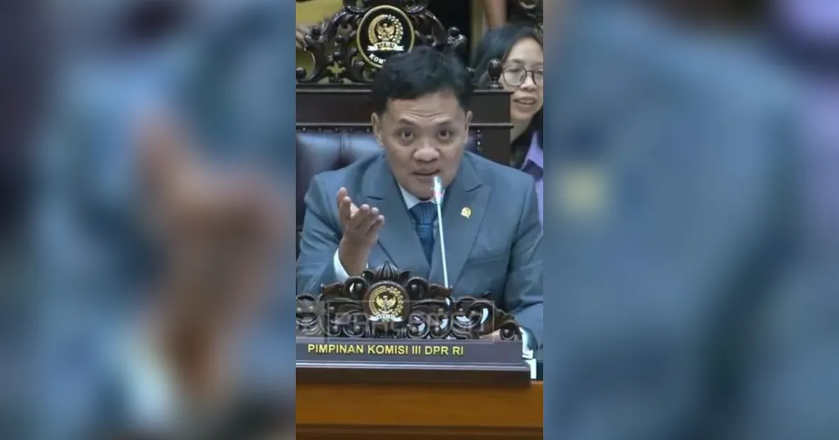 Komisi III DPR Apresiasi Vonis Bebas Videografer Amsal Christy Sitepu, Singung Kesejahteraaan Hakim