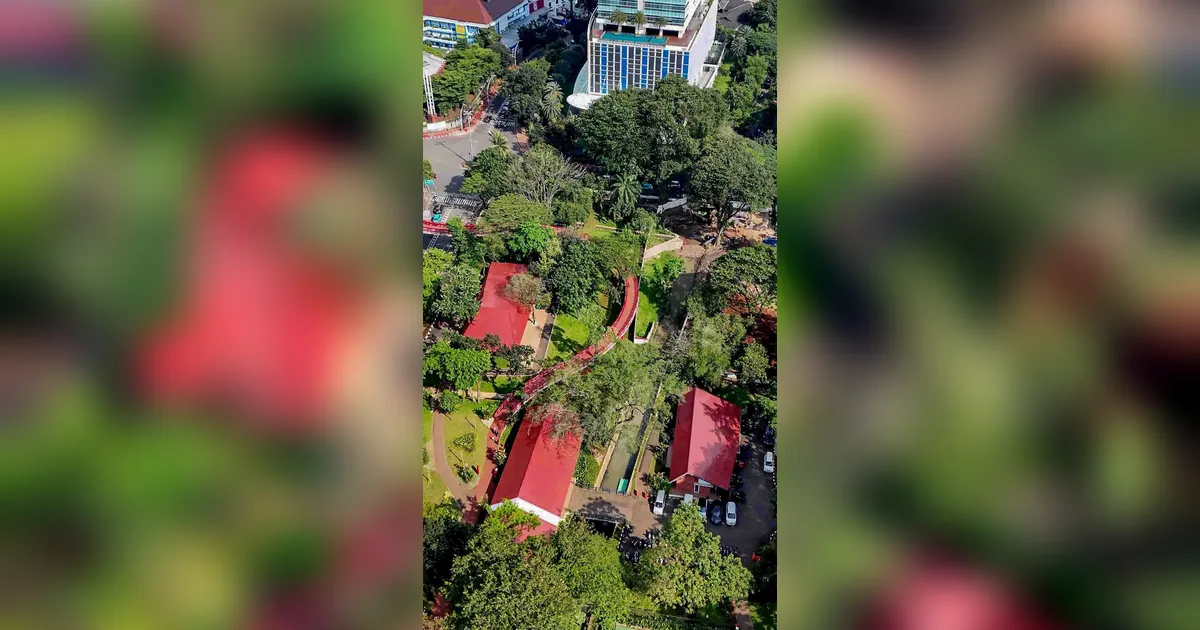 FOTO: Taman Bendera Pusaka Hadirkan Ruang Hijau Terpadu di Jakarta Selatan