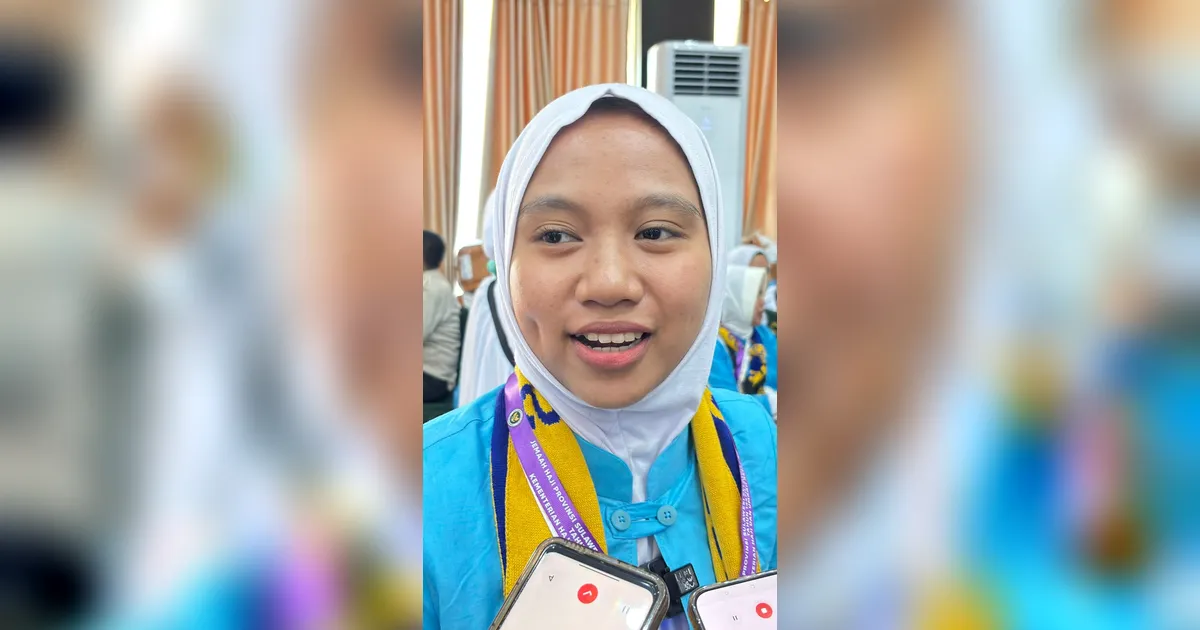 Kisah Jemaah Termuda dari Makassar, Berangkat Haji Tanpa Menunggu Lama karena Berkah Ibunda
