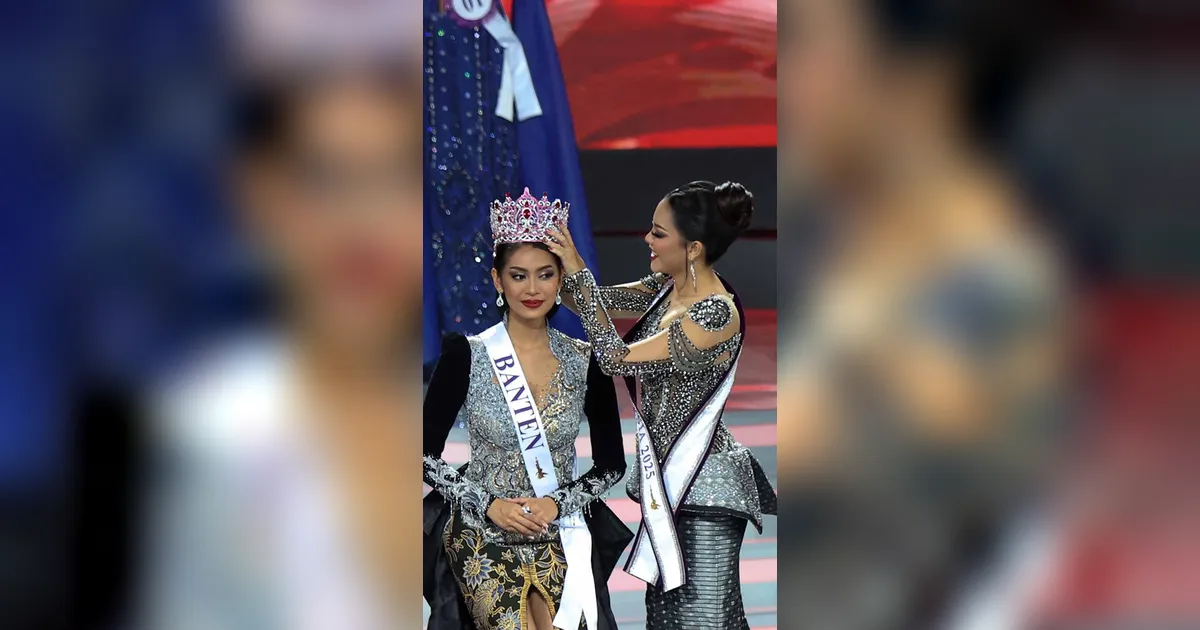 FOTO: Agnes Aditya Rahajeng asal Banten Dinobatkan sebagai Puteri Indonesia 2026