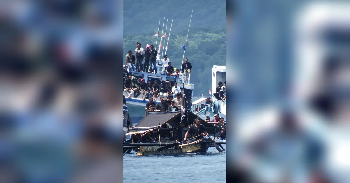 FOTO: : Prosesi Laut Tuan Meninu Hidupkan Tradisi Perayaan Jumat Agung  di Larantuka