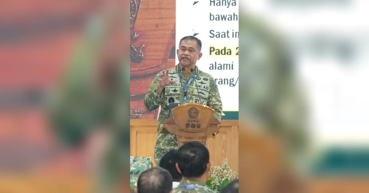 FOTO: Kasad Maruli Paparkan Program TNI AD untuk Kesejahteraan Warga