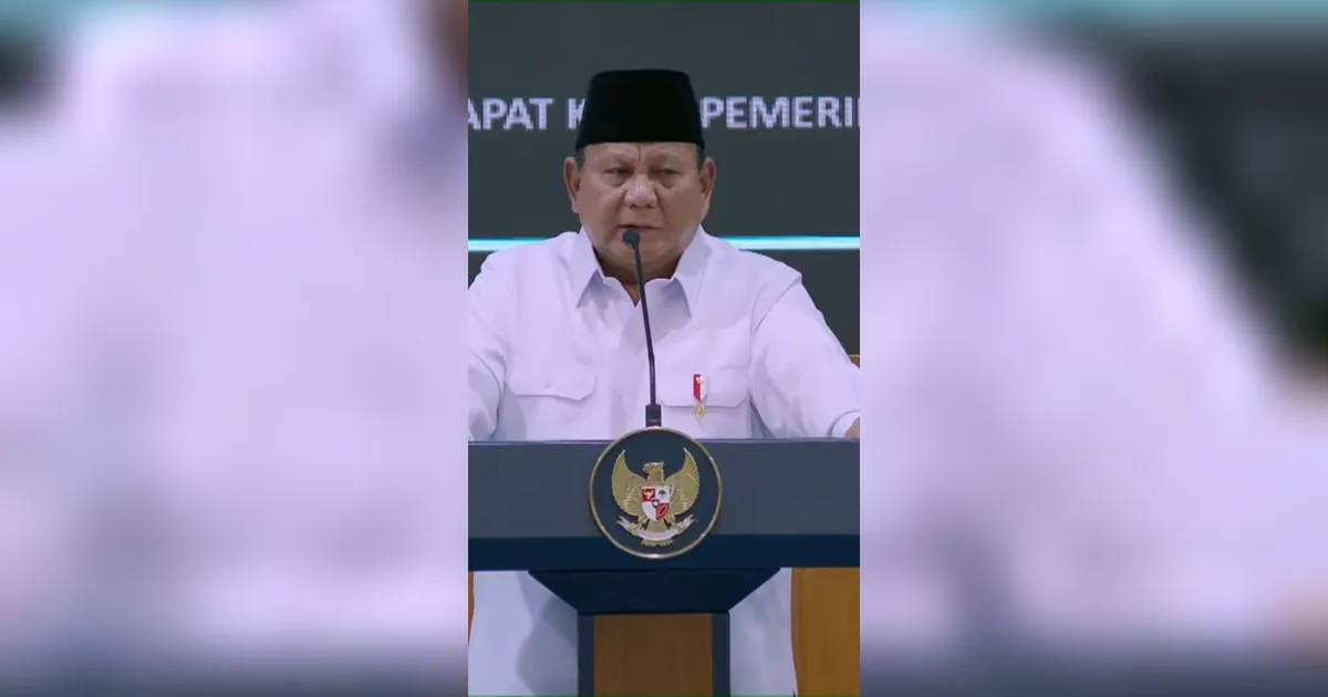 Prabowo soal Impeachment: Tidak Masalah Tapi Lewat Saluran DPR-MPR-MK