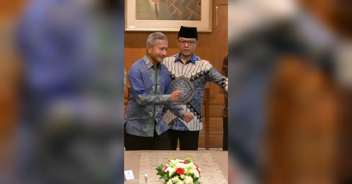 FOTO: Menlu Sugiono dan Menlu  Vivian Perkuat Kerja Sama Indonesia Singapura