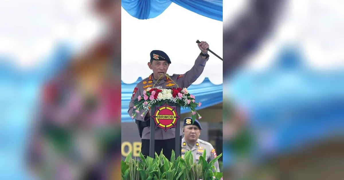 Kapolri Sebut Kapolda Metro Jadi Bintang Tiga Atas Arahan Presiden