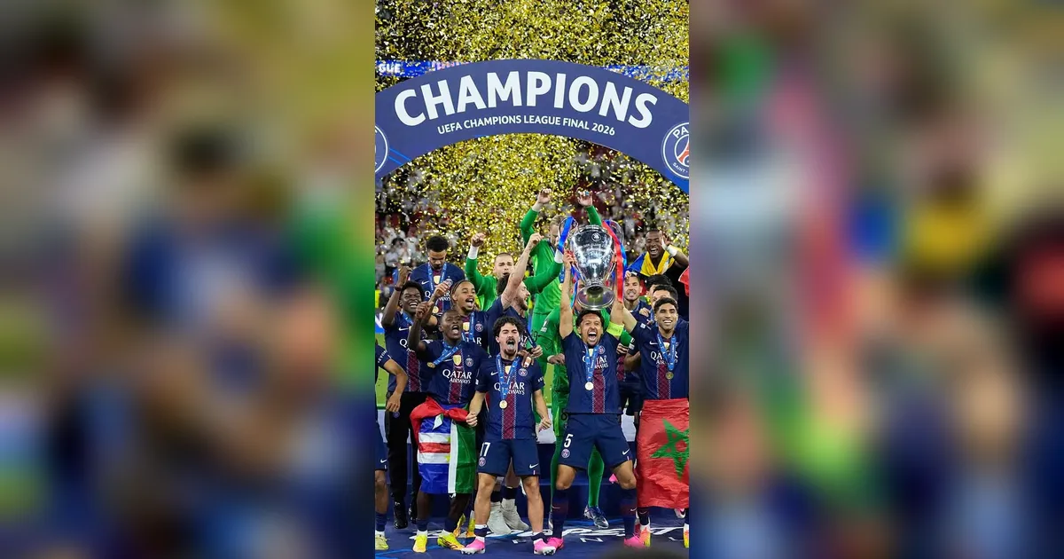 FOTO: PSG Pertahankan Takhta Eropa di Budapest